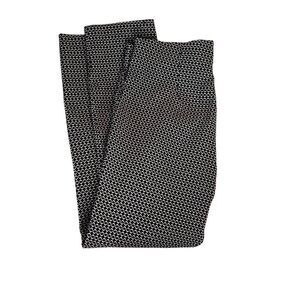 ELLE Collection Business Trouser. Black, White and Gray Dress Pant, Size Medium